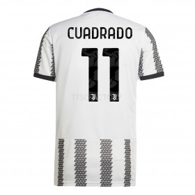 Koszulka Juventus Cuadrado 11 Domowe Stroje Piłkarskie 2022/23 Krótki Rękaw